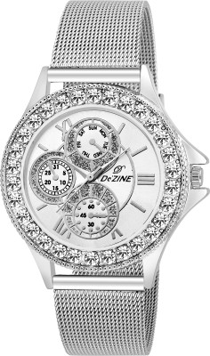 Dezine DZ-LR096-WHT-CH Watch  - For Women   Watches  (Dezine)