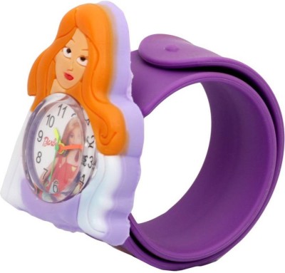 Fashion Gateway Purple Strap Barbie Analog Watch for Kids Multicolor Analog Watch  - For Girls   Watches  (Fashion Gateway)