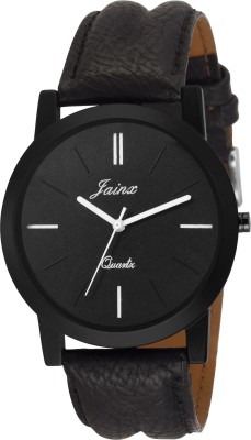 Jainx JM234 Slim Black Dial Watch  - For Men   Watches  (Jainx)