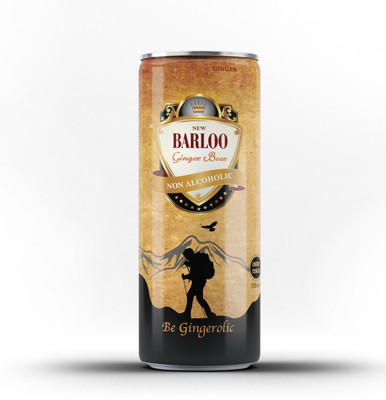 

Barloo GINGER BEER ( 250 ml can ; Non Alcoholic) 250 ml(Can)