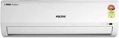 Voltas 1.2 Ton 5 Star Split AC  - White(155CY, Aluminium Condenser) at flipkart