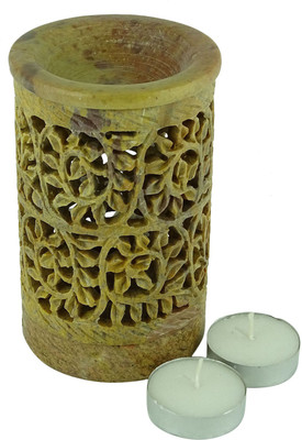 

Brahmz Rose Aroma Oil, Diffuser Set(10 ml)
