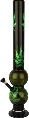 

pegs'N'pipes Bong(Black, Green, 18 mm)