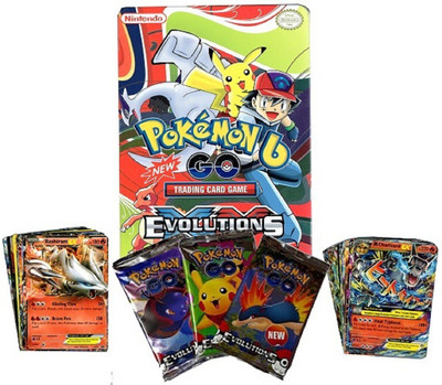 

Switch Control Evolutions Big Book type Tin with 35 Mega & 40 EX cards(Multicolor)