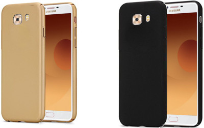 Spicesun Back Cover for Samsung Galaxy C9 Pro(Gold, black)