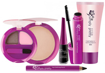 Avon Anew Simply Pretty Face Makeup Kit (6 pcs)(Set of 6)