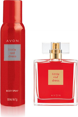 

Avon Anew Little Red Dress Combo (EDP + Deodorant)(Set of 2)