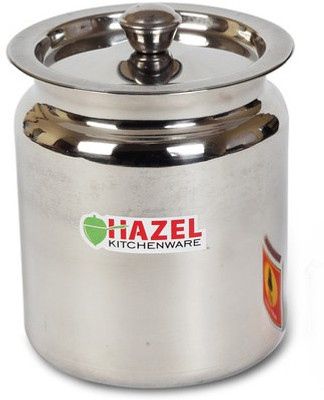 Aristo Hazel Stainless Steel Oil / Ghee Storage Container - 1.5 L Steel Grocery Container(Silver)