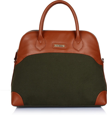 

THE MAKER Kilburn Duffel Bag Travel Duffel Bag(Brown, Green)