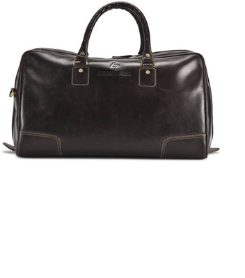 

Leather Zentrum LZT104 Travel Duffel Bag(Brown)