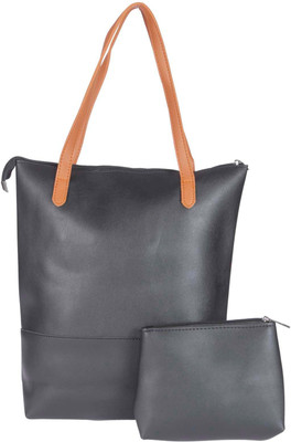 

Fur Jaden Tote(Black)