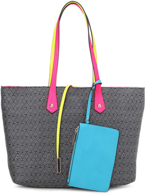 

ALDO Tote(White, Black), Black;white