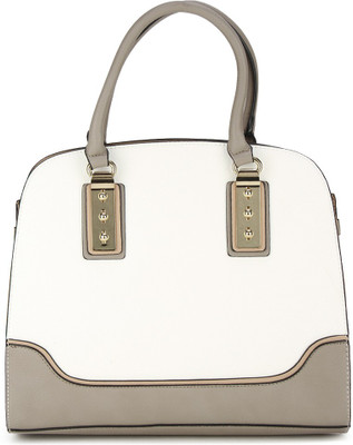 

ALDO Satchel(White, Grey), Grey;white