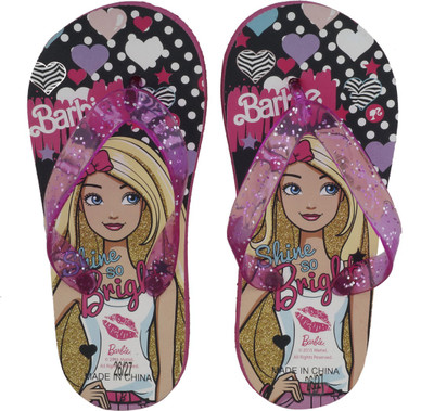 

Lil Firestar Girls Slip On Slipper Flip Flop(Multicolor