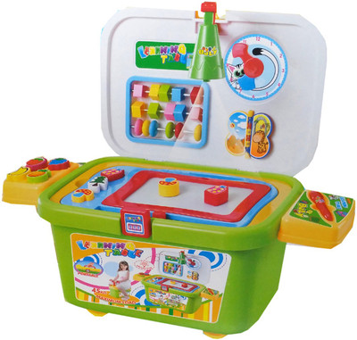 

HALO NATION Portable Learning Table cum Kids Rider - With Projector , Educational Accessories & Storage(Multicolor)