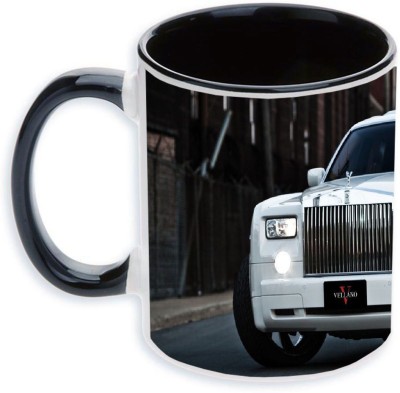 Muggies Magic Design for best cool rolls royce B1232 Ceramic Coffee Mug(325 ml)