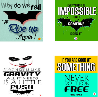 

Thoughtroad GRAVITY FREE Fridge Magnet Pack of 4