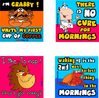 CRABBY CURE NAP NAP WAKING 1 Paper Print(12 inch X 12 inch, Rolled)