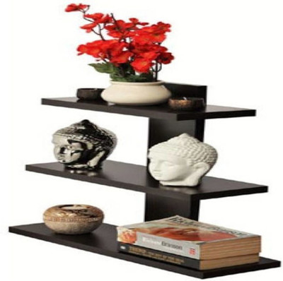 

Junkyard MDF Wall Shelf(Number of Shelves - 1, Brown)