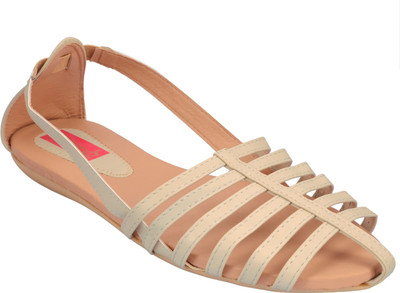 

Footrendz Women Beige Flats