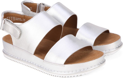 Clarks Women SILVER METAL Casual