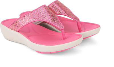 

Clarks Women Pink Synthetic Flats
