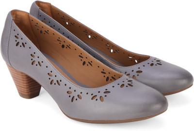 

Clarks Women Grey/Blue Lea Heels