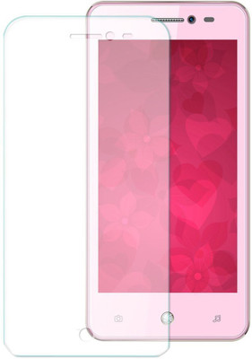 MOBIVIILE Tempered Glass Guard for Intex Aqua Glam(Pack of 1)