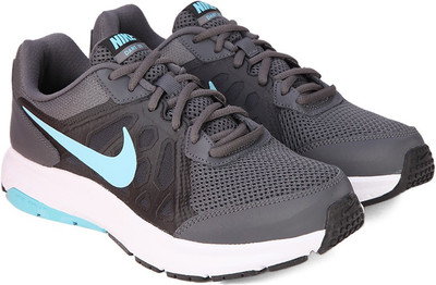 

Nike WMNS DART 11 MSL Running Shoes For Women(Grey, Blue, Black, Dark grey/td pl blue-blck-wht