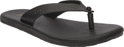 

Cizmar Leather Slipper V Shape Casuals For Men(Black