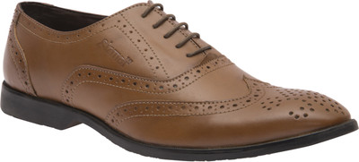 

CIZMAR Wingtip Brogue Dress Shoes Casuals For Men(Brown, Tan, Natural