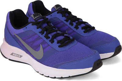 

Nike WMNS AIR RELENTLESS  MSL Running Shoes For Women(Purple, Grey, Black, Persian violet/cool grey-black-white