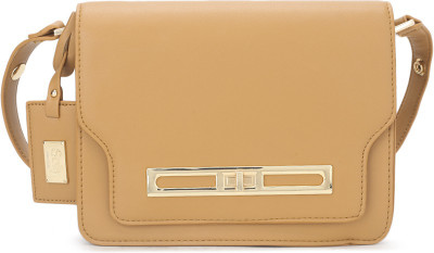 

Allen Solly Women Casual Tan PU Sling Bag