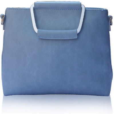 

GOOMAD Women Casual Blue Leatherette Sling Bag