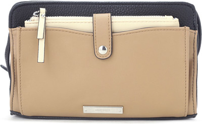 

Nine West Women Casual Black, Brown Genuine Leather Sling Bag