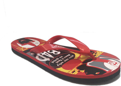 

Brux Slippers, Red-black