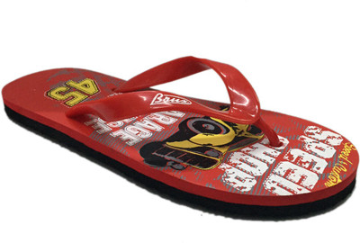 

Brux Slippers, Red