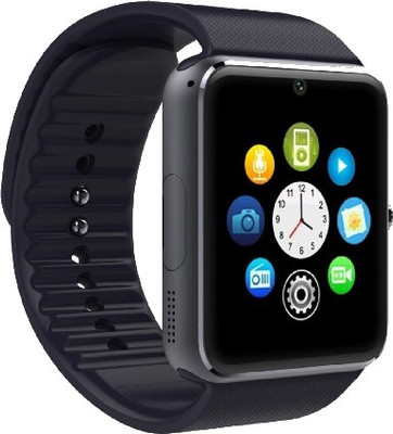 

WhiteCherry Gt08 Black Smartwatch(Black Strap M)