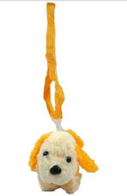 

soniya Enterprises puppy soft purse bag - 10 cm(Yellow)