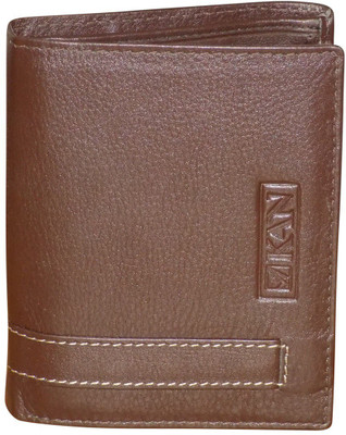 

Kan Premium Quality Leather Wrist Wallet/Document Holder for Men(Brown)