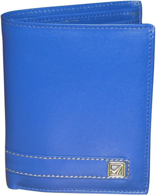 

Kan Premium Quality Leather Wrist Wallet/Document Holder for Men(Blue)