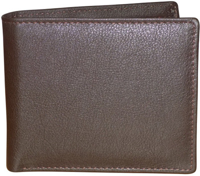 

Kan Genuine Leather Premium Wallet/Document Holder for Men(Brown)