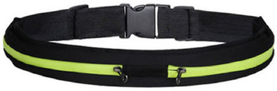 

Connectwide Running Belt Pouch for Phones Waist Pouch For Mobile(Black)
