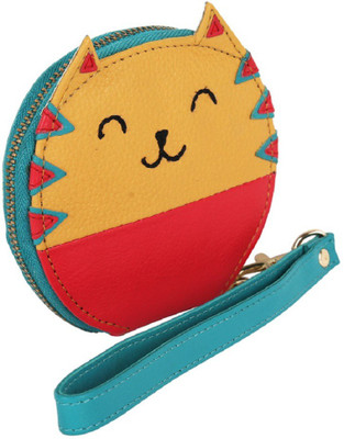 

Chumbak Women Multicolor Genuine Leather Wallet, Mustard