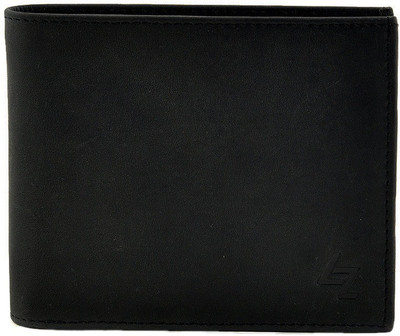 

Leather Zentrum Men Black Genuine Leather Wallet(7 Card Slots)