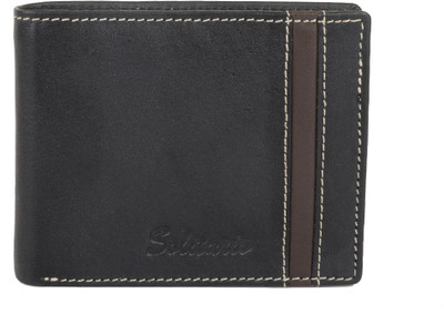 

Aoris Men Black Genuine Leather Wallet(7 Card Slots), Black-08