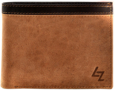 

Leather Zentrum Men Tan Genuine Leather Wallet(3 Card Slots)