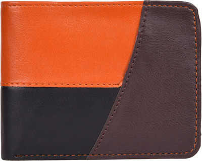 

Printz Men Multicolor Genuine Leather Wallet(6 Card Slots), Mgwd-752230tan