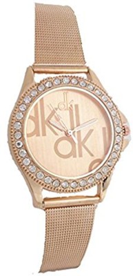 felizo Designer Rose Gold Stainless Steel Watch  - For Women   Watches  (Felizo)