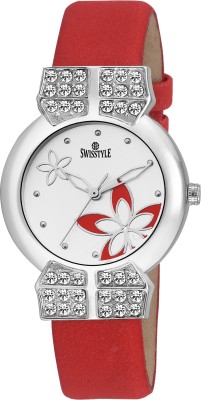 Swisstyle SS-LR334-WHT-RD Watch  - For Women   Watches  (Swisstyle)